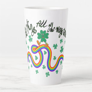 Mikitiez irish Klee grün st.patrick'sday Glück Milchtasse