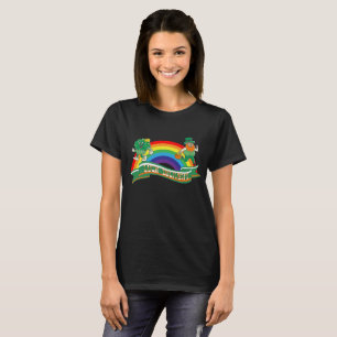 Mikitiez irish Klee grün st.patrick'sday Glück T-Shirt