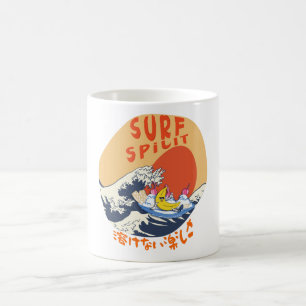 Mikitiez japanesewave Sommersurf animemanga Kaffeetasse