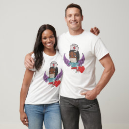 Mikitiez Krankenschwester Gamer Rotkreuzer Arzt So T-Shirt