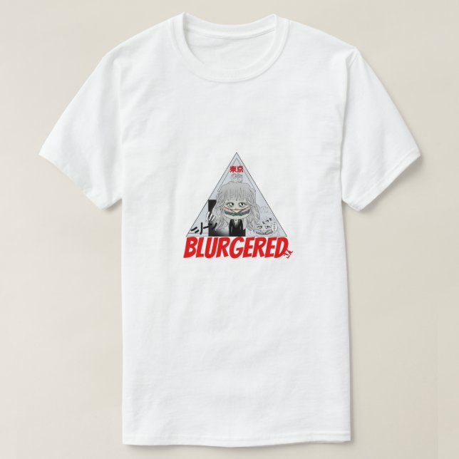 Mikitiez manga Sushi verwur Anzug Krawatte T-Shir T-Shirt (Design vorne)