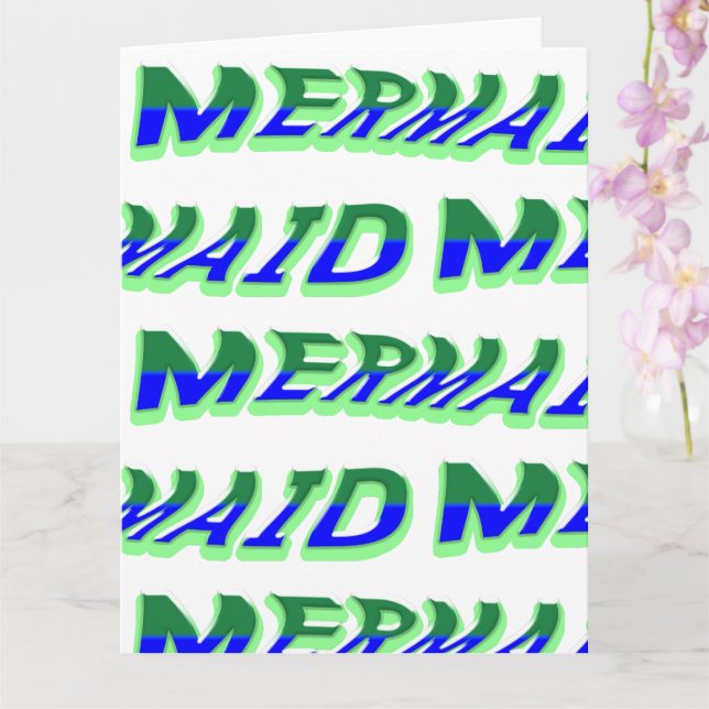 Mikitiez Meerjungfrauen Karte (Orchidee)