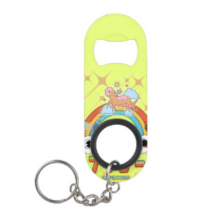 Mikitiez niedliche capricorn Regenbogen Anime Mang Mini Flaschenöffner