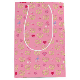 Mikitiez niedliches Brezel Brot gemütliche Valenti Mittlere Geschenktüte
