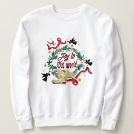 Mikitiez noel gothic moody christmas angle sing sweatshirt