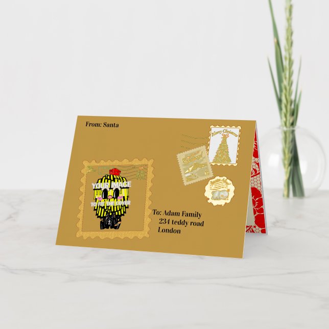 Mikitiez northpole expressmail stamp collection (Vorderseite)