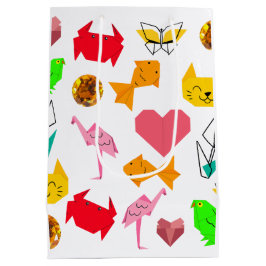 Mikitiez Origami-Krebs-Sommerjuwelkatze Mittlere Geschenktüte