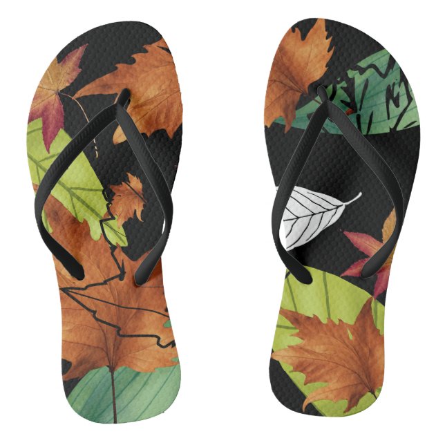 Mikitiez pisces naturselflove Rose Blume Flip Flops (Fußbett)