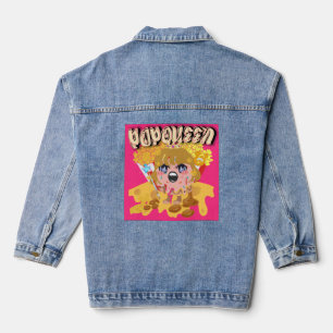 Mikitiez Popkönigin Popcorn Kinoabend Kino Jeansjacke