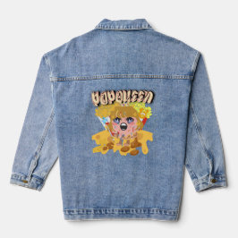 Mikitiez Popqueen Popcorn Moivenight Kino Jeansjacke