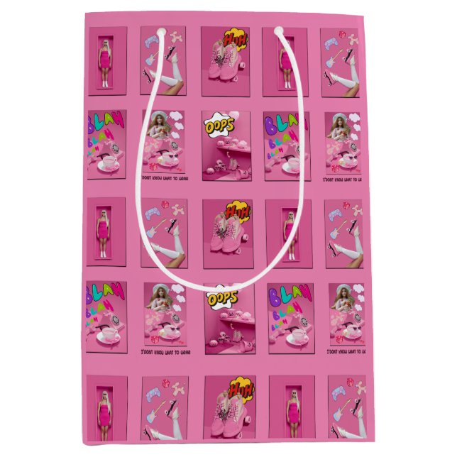 Mikitiez Premiere Filmabend Prinzessin Doll T - Sh Mittlere Geschenktüte (Vorderseite)