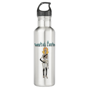 Mikitiez Renaissance Kostüm Spott vibes skull Edelstahlflasche
