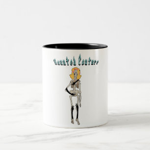 Mikitiez Renaissance Kostüm Spott vibes skull Zweifarbige Tasse