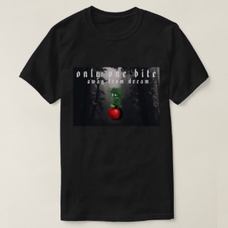 Mikitiez roter Schädel giftiger Apfel veganer Somm T-Shirt