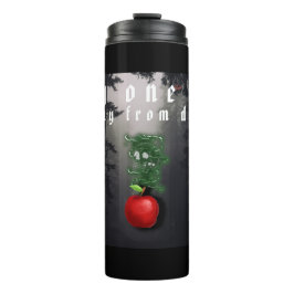 Mikitiez roter Schädel giftiger Apfel veganer Somm Thermosbecher