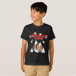 Mikitiez Schwarzfriday Snowman Hotchokoladenrot T-Shirt