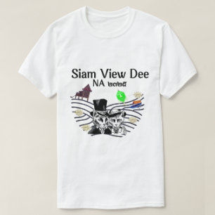 Mikitiez siam pavillion lotus siamnese Thailand T-Shirt