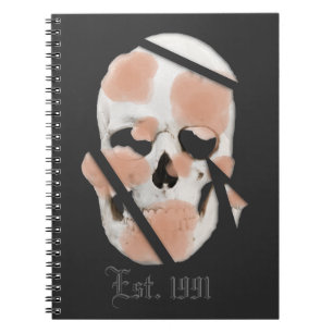 Mikitiez Skull rosa Graffiti Stolz Notizblock