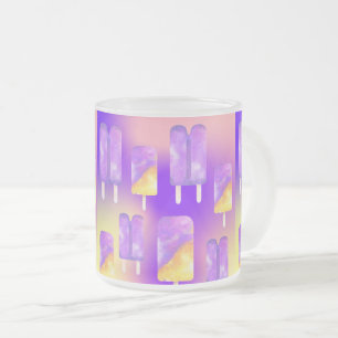 Mikitiez Sommerregenbogen lila Goldpopsilie Mattglastasse
