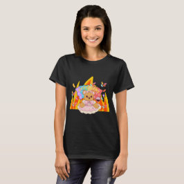 Mikitiez Sommerteddy Bären Gelee Rotwein Feuer T-Shirt