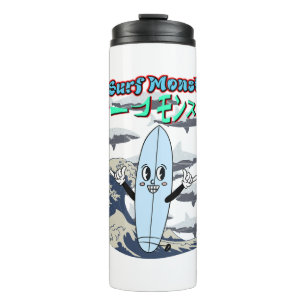 Mikitiez surft Windsurf-Monster-Minzweige japanese Thermosbecher