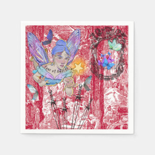 Mikitiez Tarot Märchen Wunsch Winkel Sinti und Rom Serviette