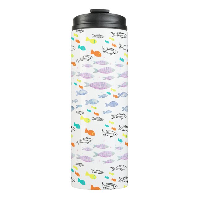 Mikitiez venus mermaid Fischfang Sommer Thermosbecher (Vorderseite)