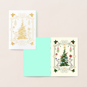 Mikitiez Weihnachtsgeschenk Feiertag Mistelzweig W Folienkarte