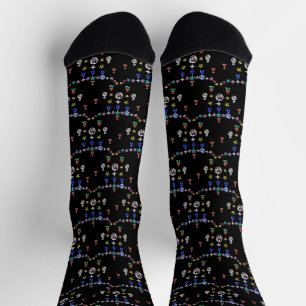 Mikitiez Weihnachtsjuwelen Luxus Gothmas Gothic Socken