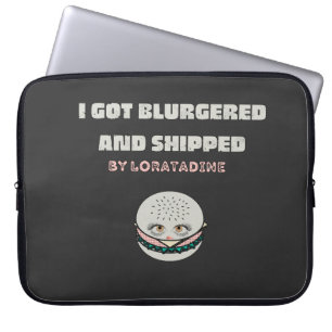 Mikitiez Weltraum Dolly Schädelburger Chips French Laptopschutzhülle