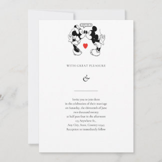 Mikky Hochzeit Einladung