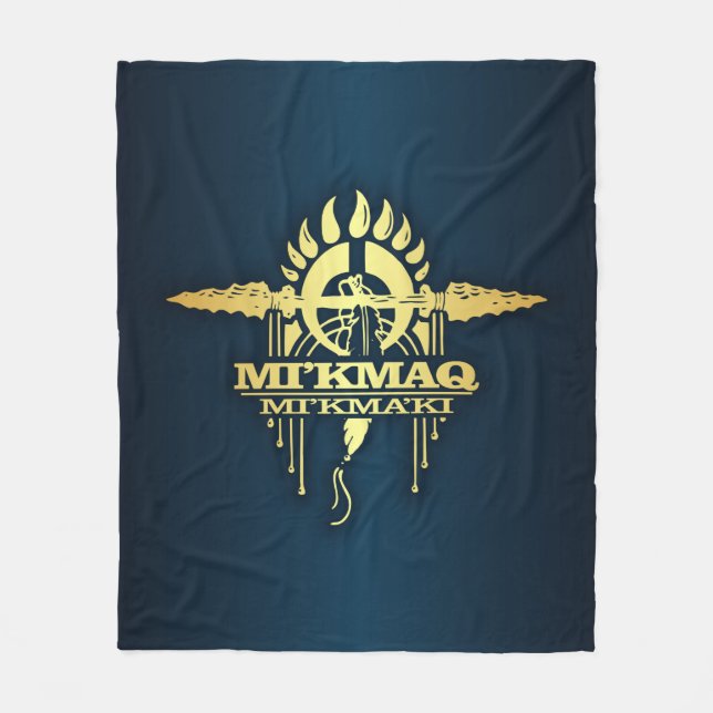Mi'kmaq (Micmac) 2 Fleecedecke (Vorderseite)