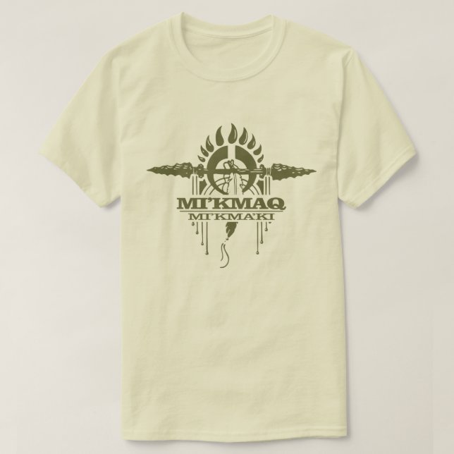 Mi'kmaq (Micmac)2o T-Shirt (Design vorne)