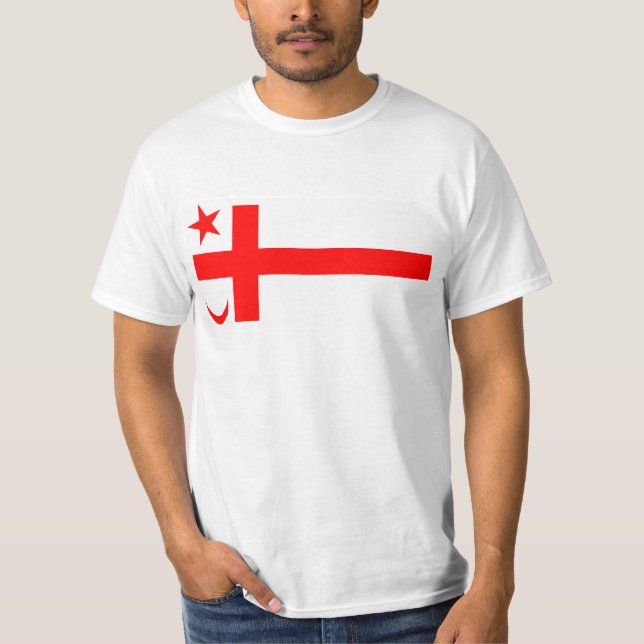 Mikmaq Staatsflagge T-Shirt (Vorderseite)