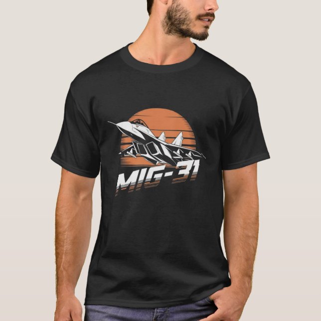 Mikoyan MiG-31 T-Shirt (Vorderseite)