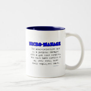MIKRO-HANDHABEN Sie Zweifarbige Tasse