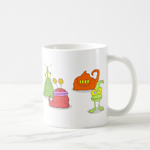 Mikroben Kaffeetasse