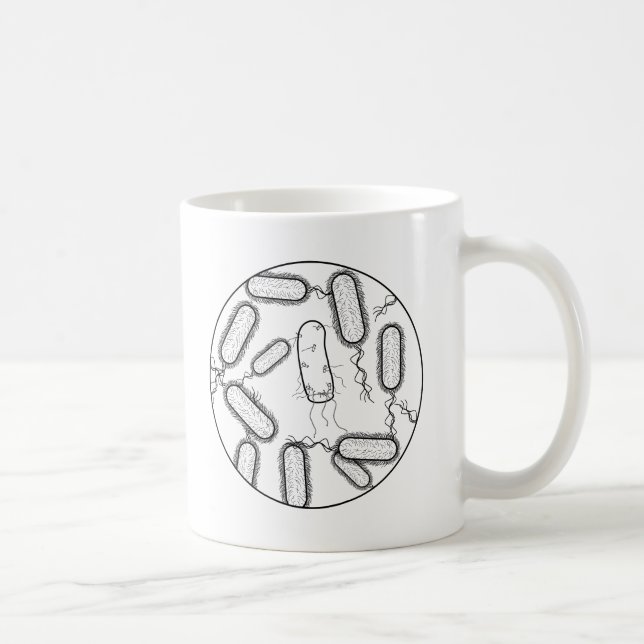 Mikrobenimposter-Tasse Kaffeetasse (Rechts)
