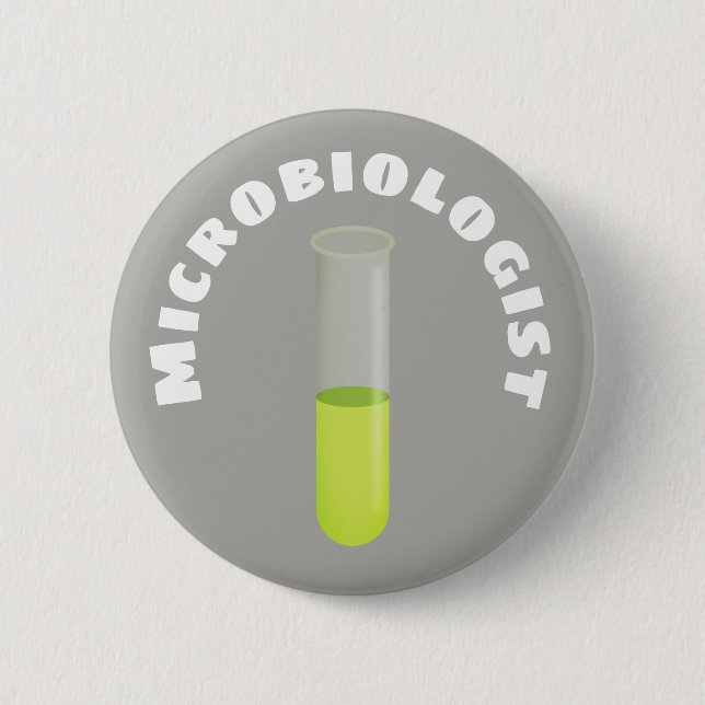 Mikrobiologe Button (Vorderseite)