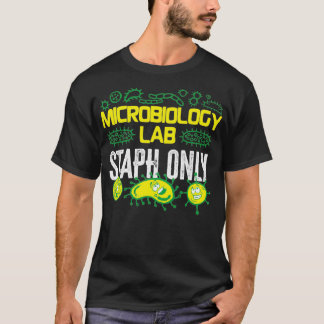 Mikrobiologe Mikrobiologie Labrador Staph Gift Ide T-Shirt