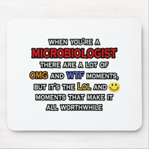Mikrobiologe ... OMG WTF LOL Mousepad