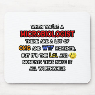 Mikrobiologe ... OMG WTF LOL Mousepad