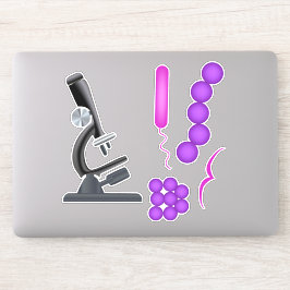 Mikrobiologie Aufkleber
