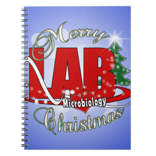 MIKROBIOLOGIE CHRISTMAS MEDIZINISCHE LABORTECH NOTIZBLOCK