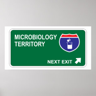 Mikrobiologie-folgender Ausgang Poster