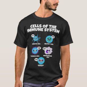 Mikrobiologie I Wissenschaft Immunologe I Immunsys T-Shirt