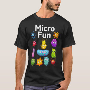 Mikrobiologie Wissenschaft Mikrobiologe Spaß Lerne T-Shirt