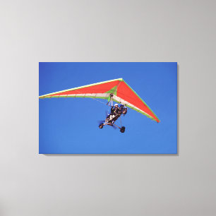 Mikroflug im Himmel, Western Cape Leinwanddruck