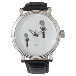 Mikrofon Armbanduhr