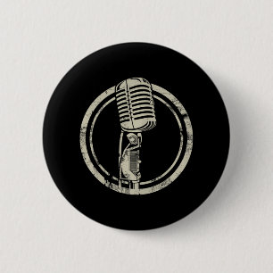 Mikrofon auf Hoch-Hose Button